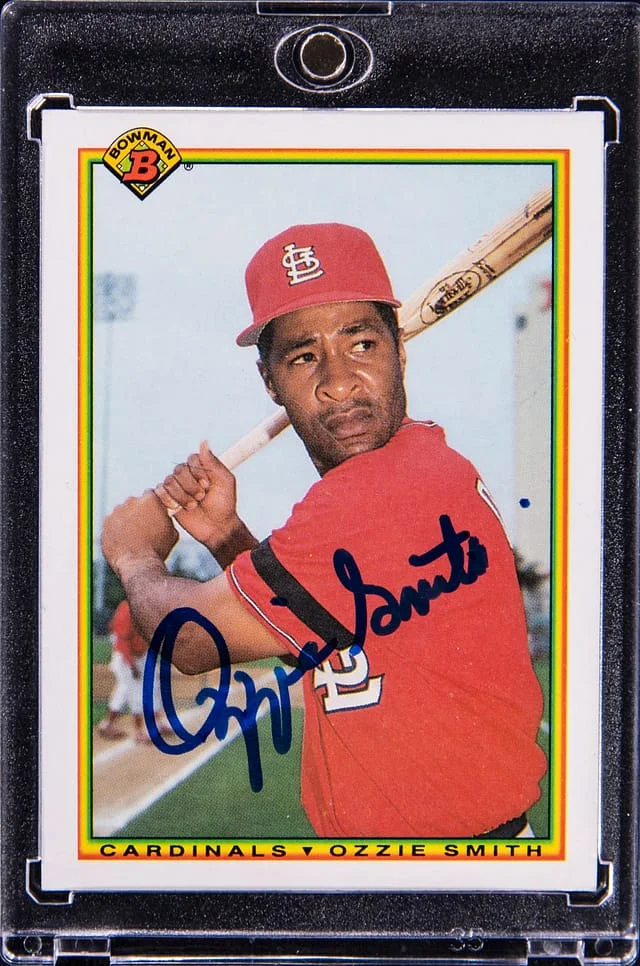1990 Bowman Ozzie Smith #195 card image
