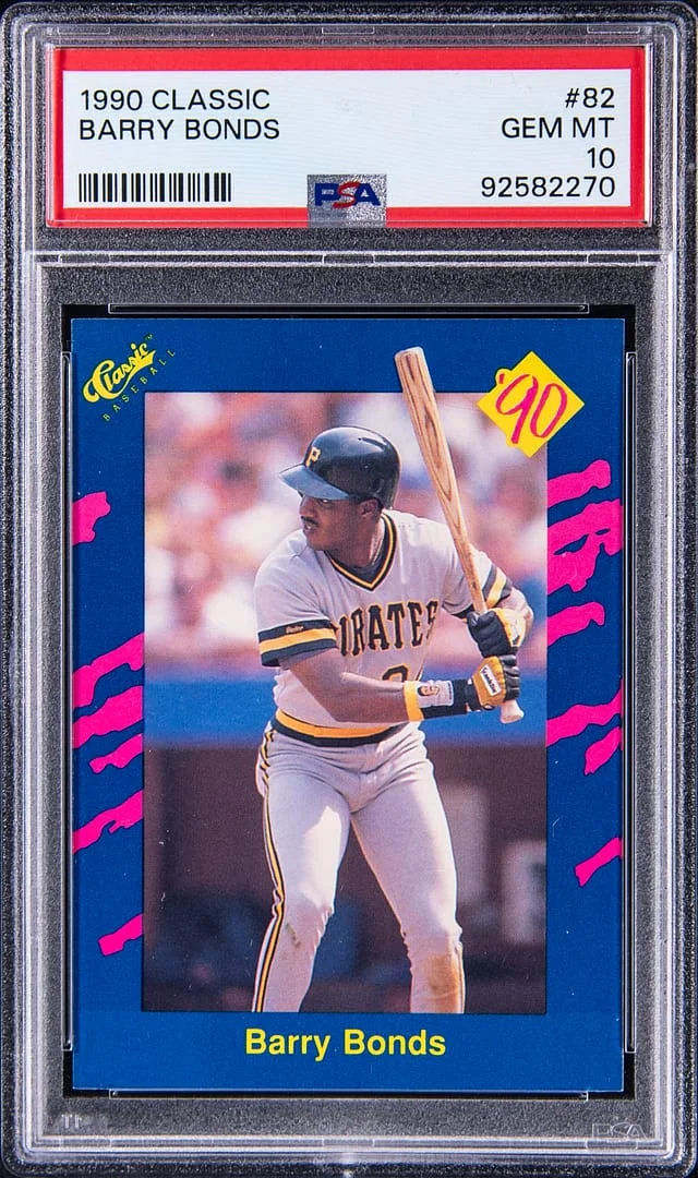 1990 Classic Barry Bonds #82 card image