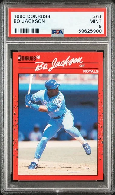 1990 Donruss Bo Jackson #61 card image