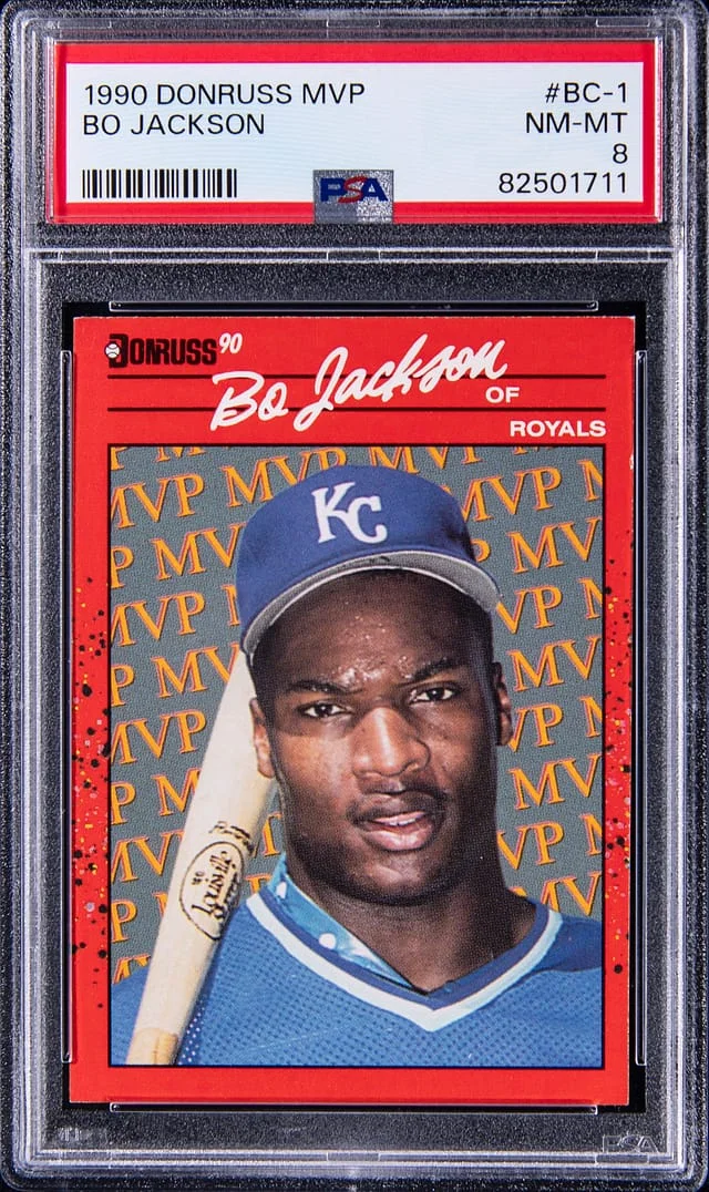 1990 Donruss Bo Jackson MVP #BC-1 card image