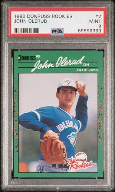 1990 Donruss John Olerud Rookies #2 card image