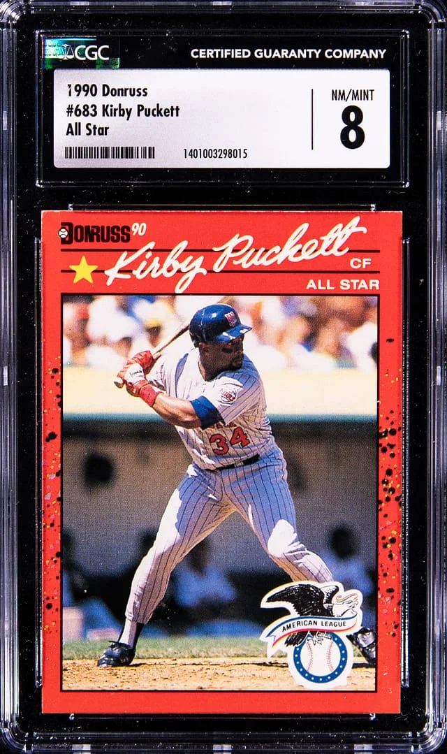 1990 Donruss Kirby Puckett All-Star #683 card image