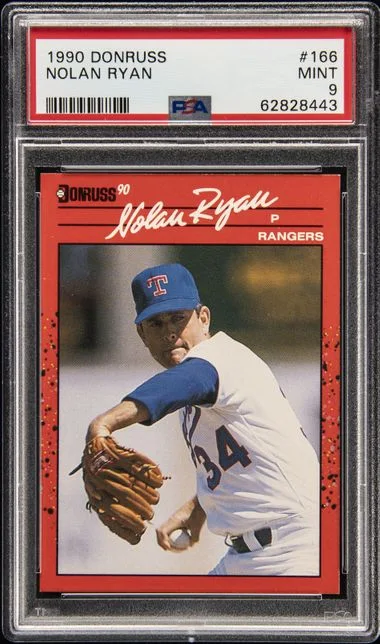1990 Donruss Nolan Ryan #166 card image