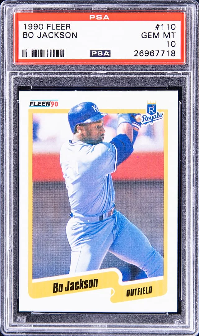 1990 Fleer Bo Jackson #110 card image