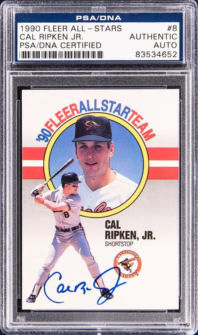 1990 Fleer Cal Ripken Jr. All-Stars #8 card image