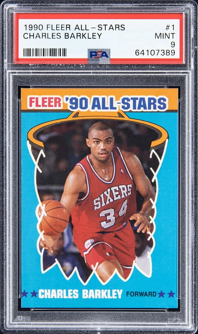 1990 Fleer Charles Barkley All-Stars #1 card image