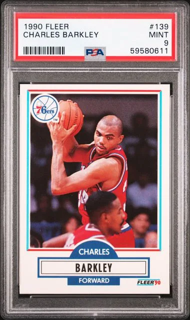 1990 Fleer Charles Barkley #139 card image