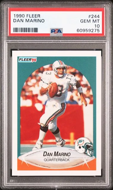 1990 Fleer Dan Marino #244 card image