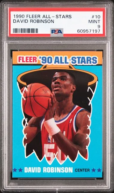 1990 Fleer David Robinson All-Stars #10 card image