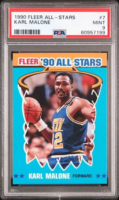 1990 Fleer Karl Malone All-Stars #7 card image