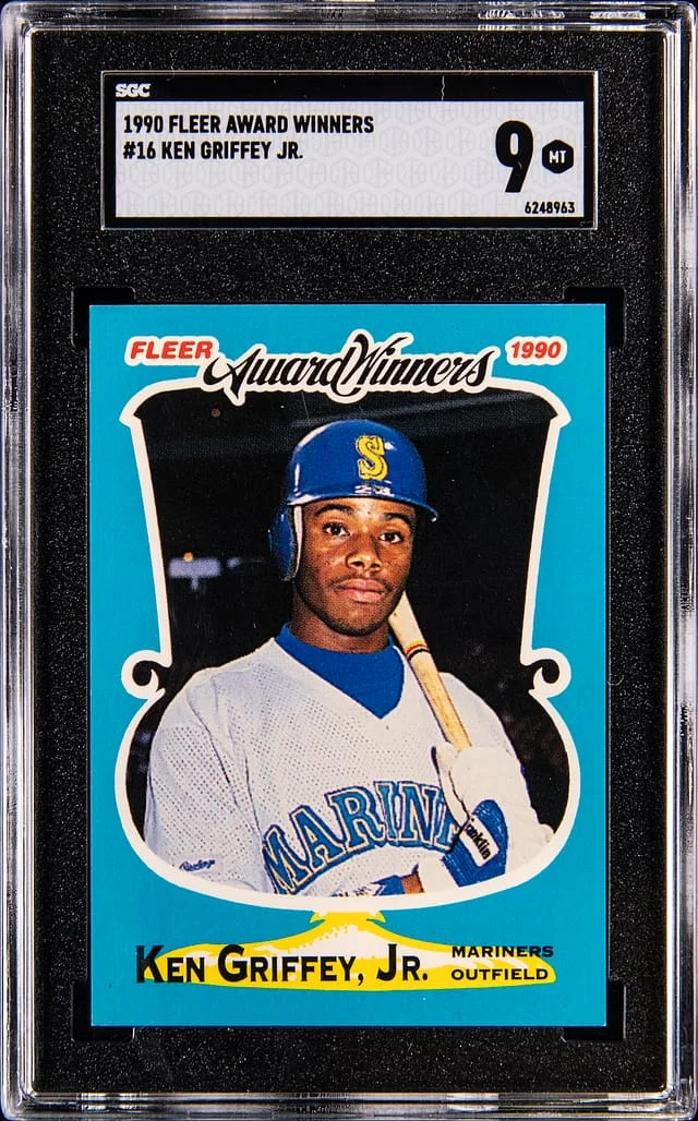 1990 Fleer Ken Griffey Jr. Award Winners #16 card image