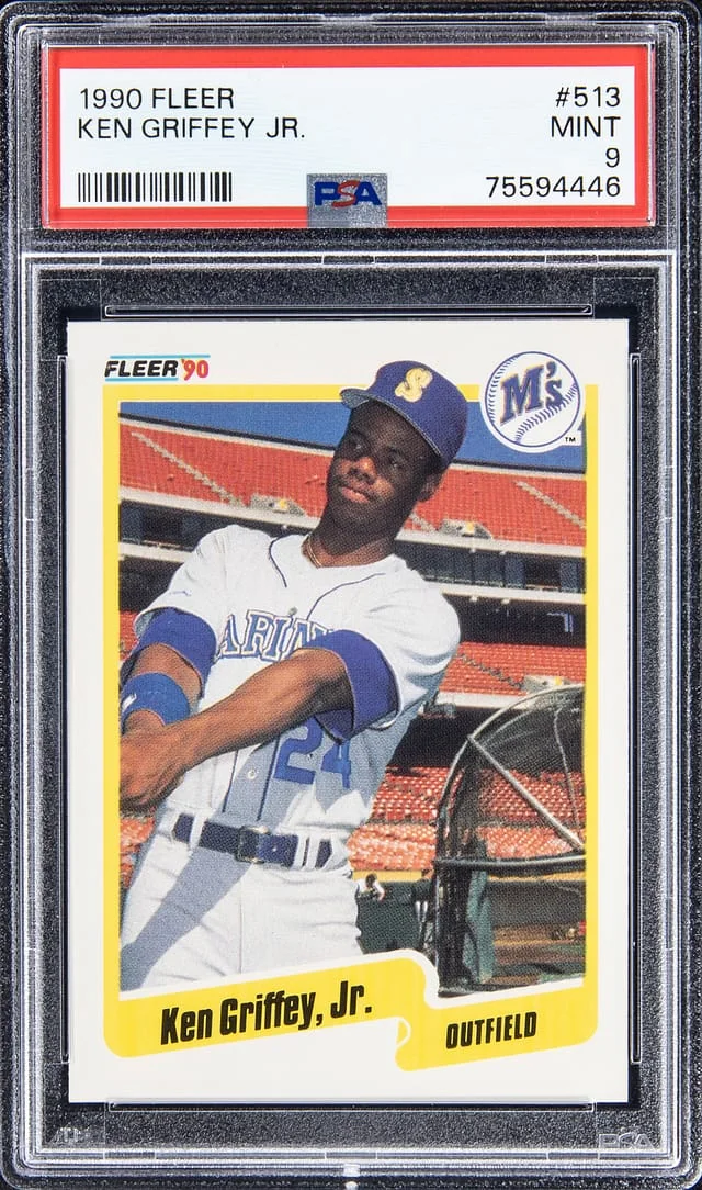 1990 Fleer Ken Griffey Jr. #513 card image