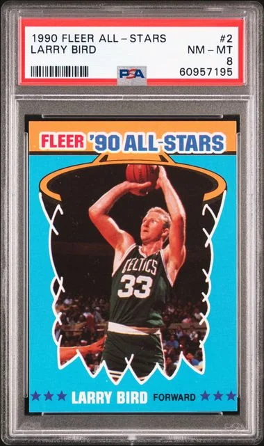 1990 Fleer Larry Bird All-Stars #2 card image