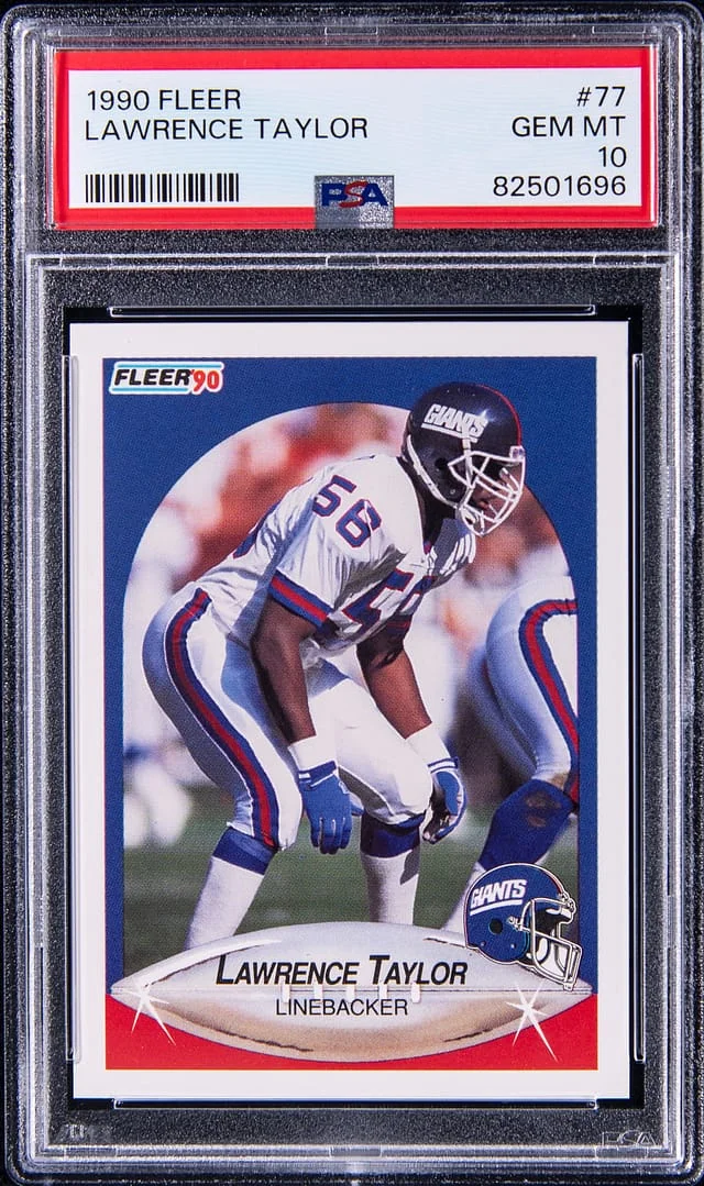 1990 Fleer Lawrence Taylor #77 card image