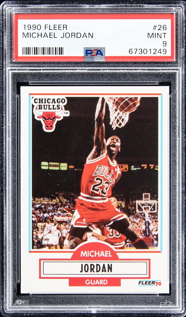 1990 Fleer Michael Jordan - MT #26 card image