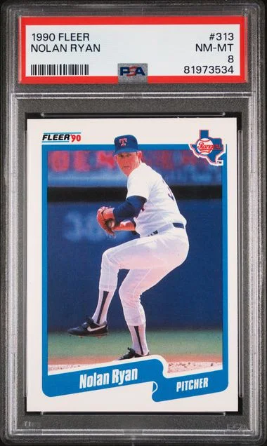 1990 Fleer Nolan Ryan #313 card image