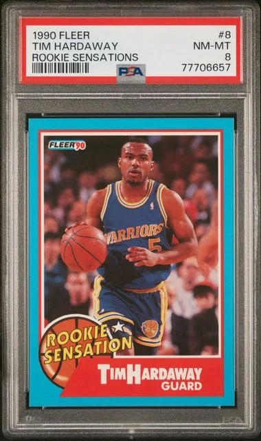 1990 Fleer Tim Hardaway Sensations #8 card image