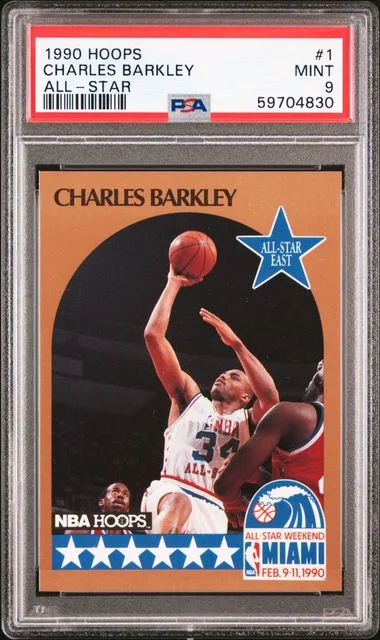 1990 Hoops Charles Barkley All-Star #1 card image