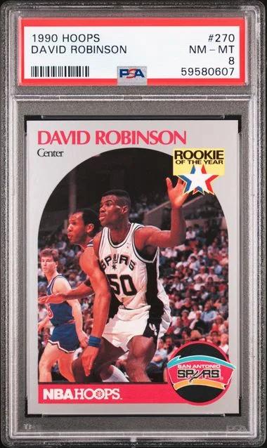 1990 Hoops David Robinson #270 card image