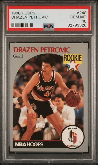 1990 Hoops Drazen Petrovic #248 card image