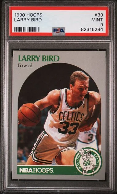 1990 Hoops Larry Bird #39 card image