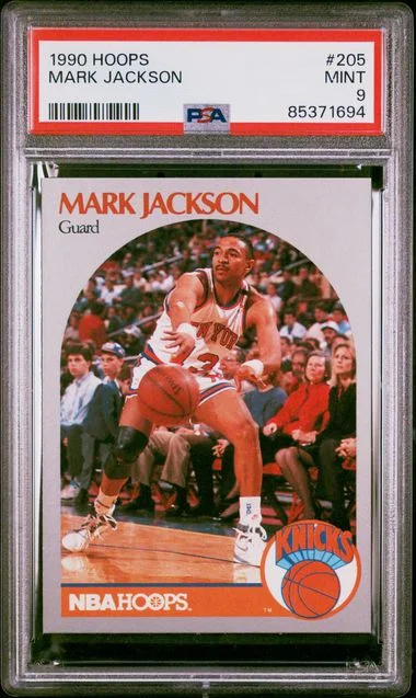 1990 Hoops Mark Jackson #205 card image