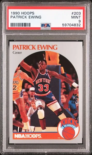 1990 Hoops Patrick Ewing #203 card image