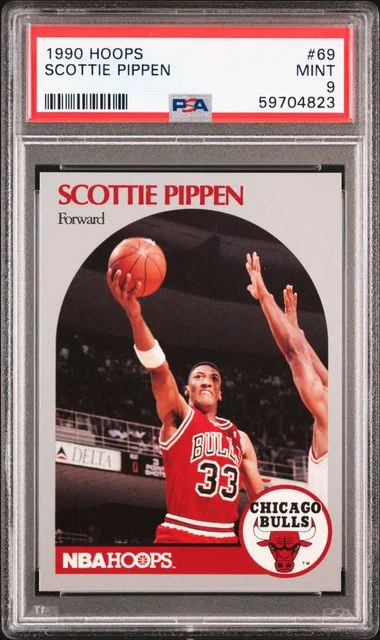 1990 Hoops Scottie Pippen #69 card image