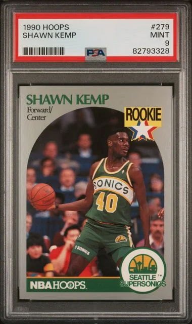 1990 Hoops Shawn Kemp #279 card image