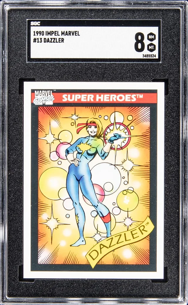 1990 Impel Marvel Dazzler #13 card image