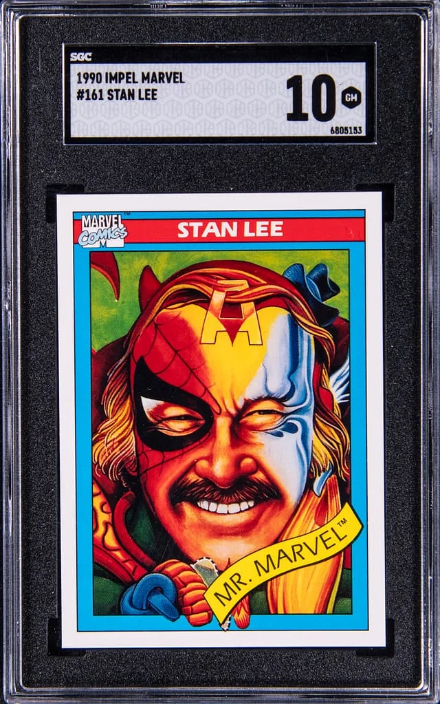 1990 Impel Marvel Stan Lee #161 card image