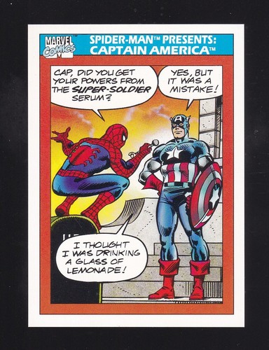1990 Impel Marvel Universe Captain America #31 card image