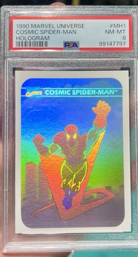 1990 Impel Marvel Universe Cosmic Spider-Man Holograms #MH1 card image