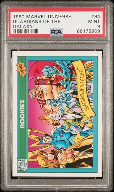 1990 Impel Marvel Universe Galaxy Guardians Of The #84 card image