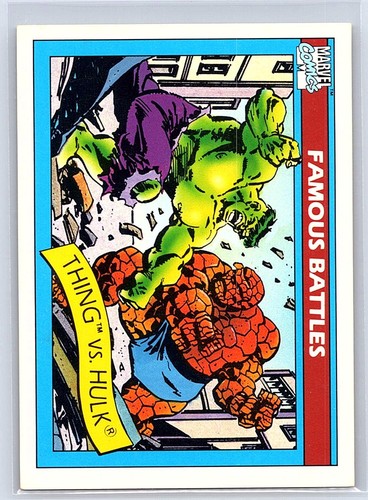 1990 Impel Marvel Universe Hulk #17 card image