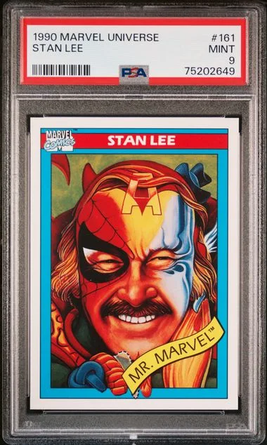 1990 Impel Marvel Universe Stan Lee #161 card image