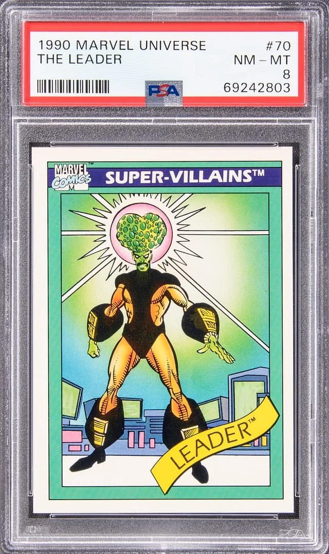 1990 Impel Marvel Universe The Leader #70 card image