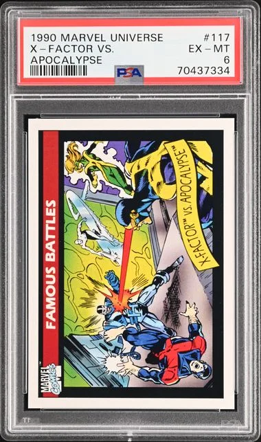 1990 Impel Marvel Universe X-Factor vs. Apocalypse #117 card image