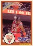 1990 Kenner Starting Lineup Cards Michael Jordan #5140104010 card image