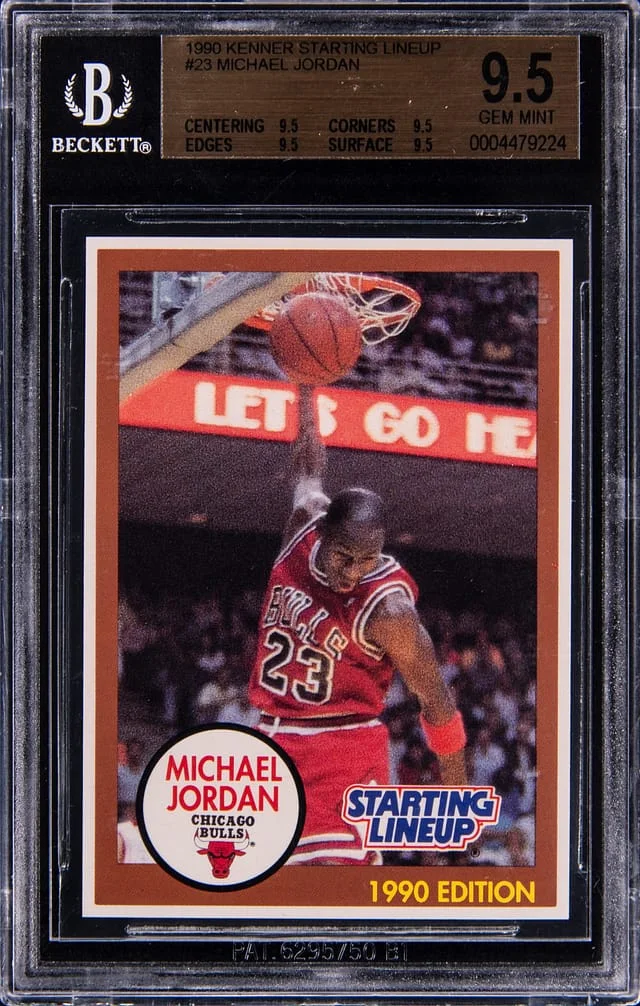 1990 Kenner Starting Lineup Michael Jordan #23 card image