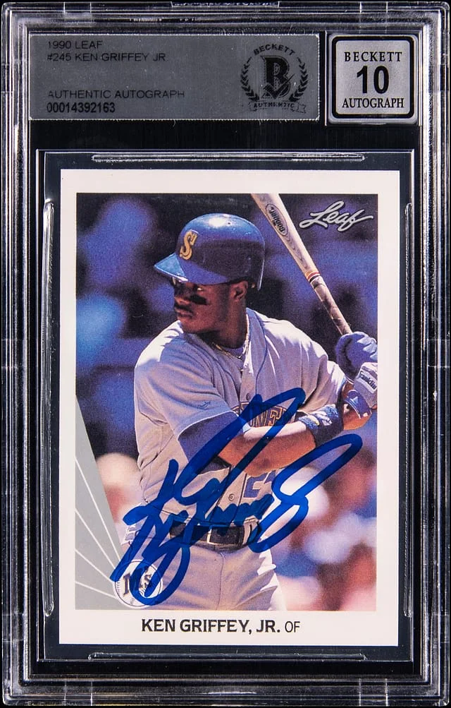 1990 Leaf Ken Griffey Jr. #245 card image