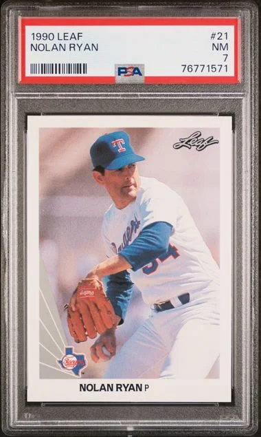 1990 Leaf Nolan Ryan #21 card image