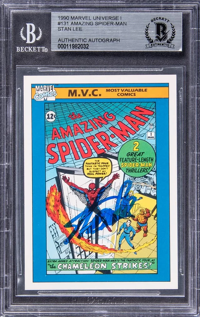 1990 Marvel Universe I Amazing Spider-Man #131 card image