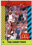 1990 McDonald's Sports Tips Michael Jordan #3 card image