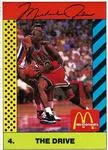 1990 McDonald's Sports Tips Michael Jordan #4 card image