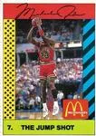 1990 McDonald's Sports Tips Michael Jordan #7 card image