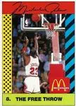 1990 McDonald's Sports Tips Michael Jordan #8 card image