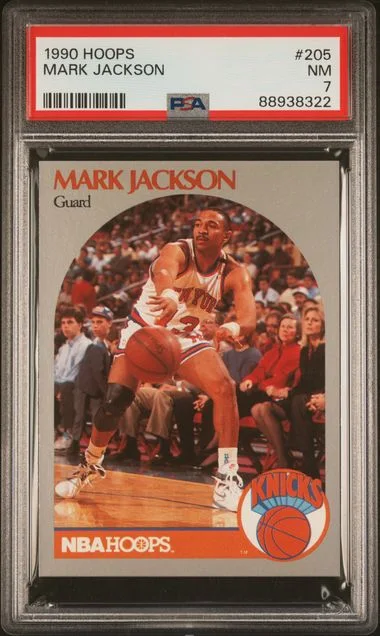 1990 Panini Hoops Mark Jackson #205 card image