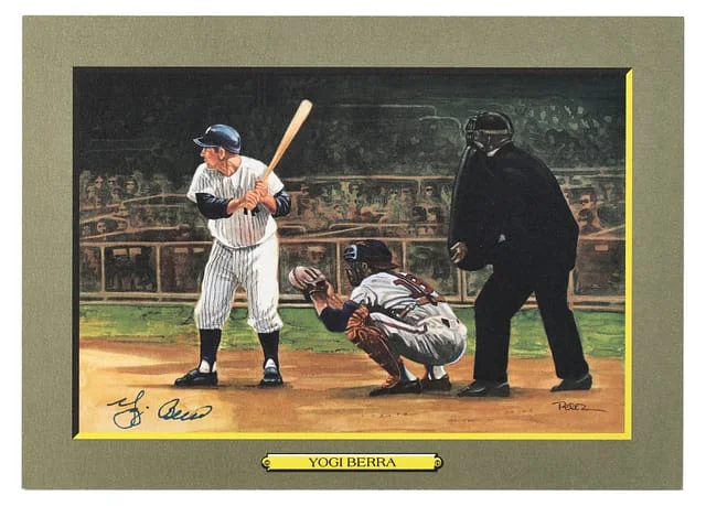 1990 Perez-Steele Great Moments Yogi Berra #53 card image