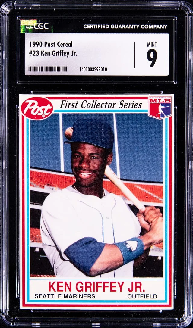 1990 Post Cereal Ken Griffey Jr. #23 card image